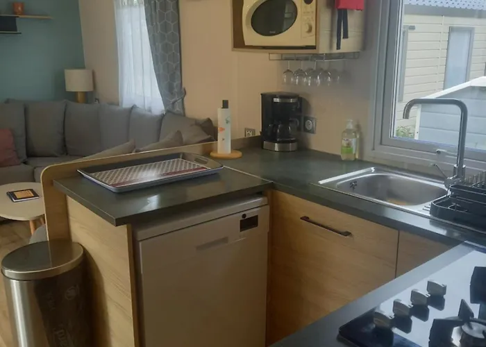 Mobil-home Jean De Mont Kamp alanı *